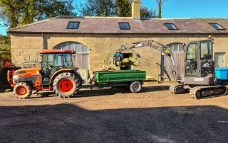 Operated Plant Hire & Groundworks Services in Northumberland