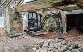 Operated Plant Hire & Groundworks Services in Northumberland