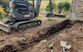Operated Plant Hire & Groundworks Services in Northumberland